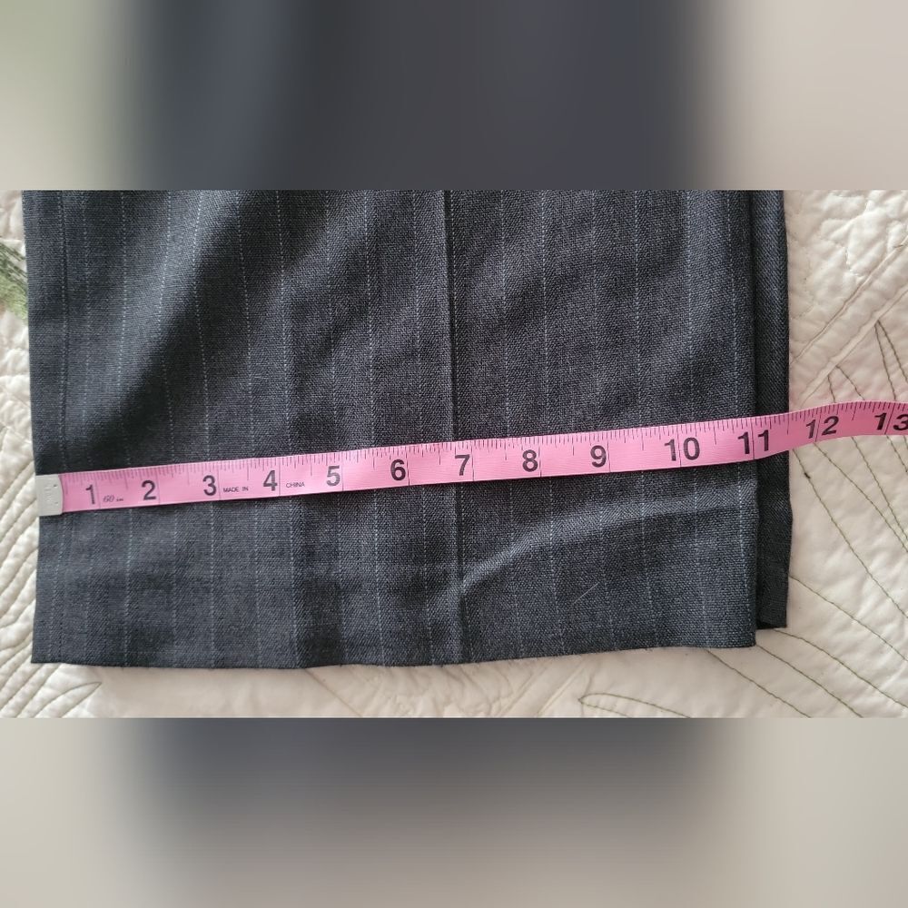 Lane Bryant pinstripe wide leg Trousers (20) - Picture 2 of 9